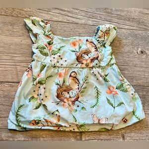 Gymboree Easter Formal Bird Nest Shirt 18-24mo